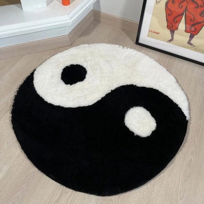 Yin and Yang Rug