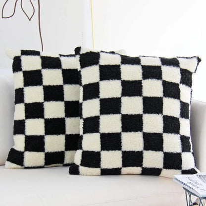 Checked Pillow