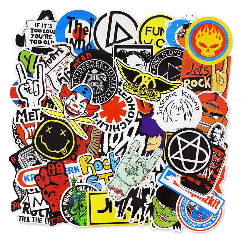 XL Retro Cartoon Sticker Pack
