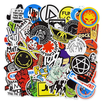 XL Retro Cartoon Sticker Pack