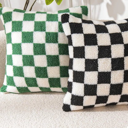 Checked Pillow