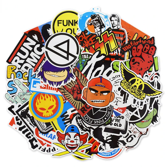 XL Retro Cartoon Sticker Pack