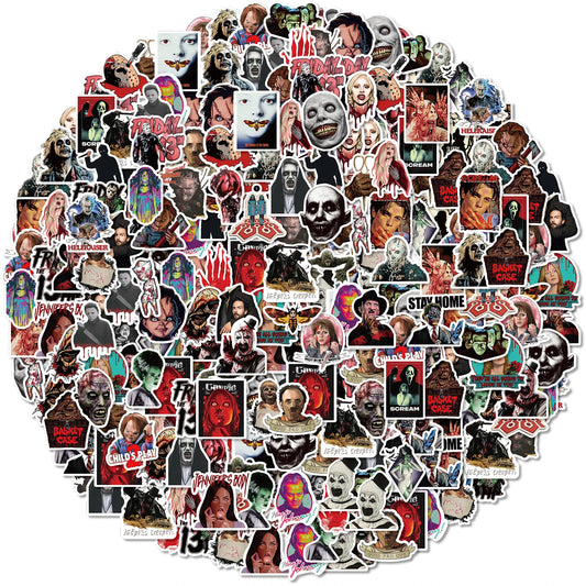 XXL Horror Movie Sticker Pack