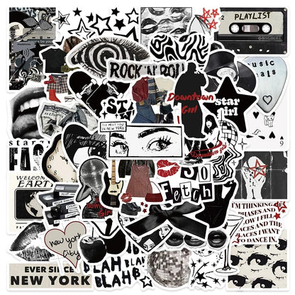 Large Retro Sticker Pack