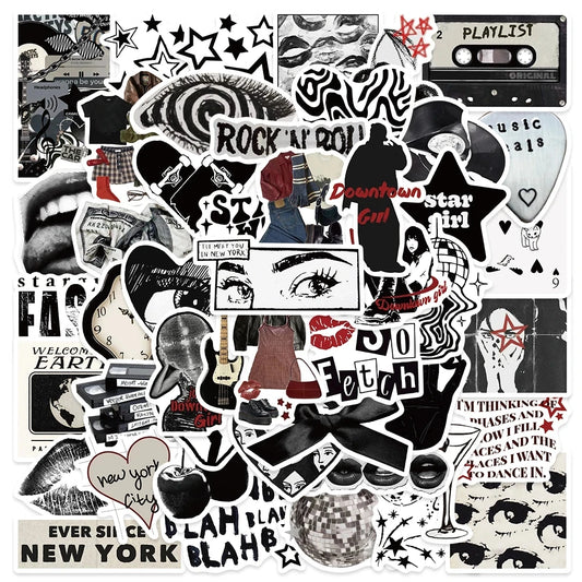 Large Retro Sticker Pack