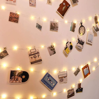 Photo Clip Fairy Lights
