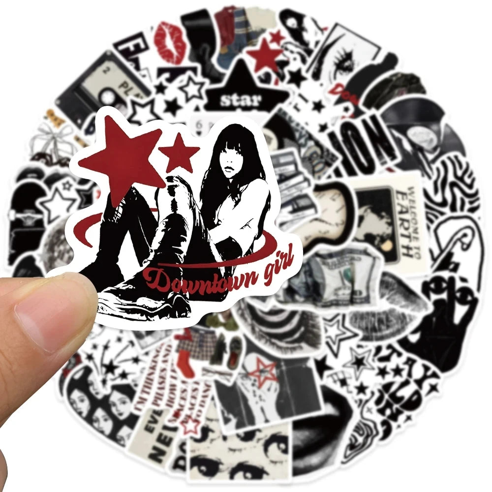 Large Retro Sticker Pack