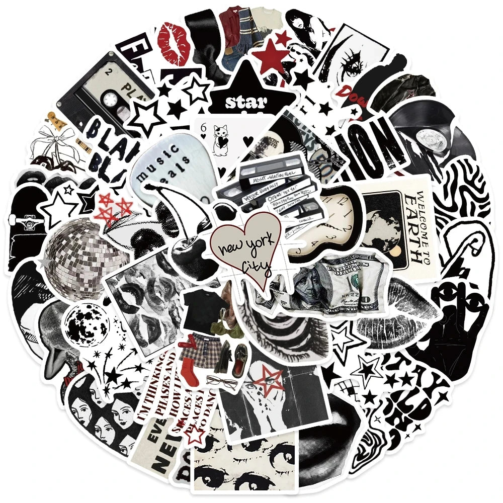 Large Retro Sticker Pack