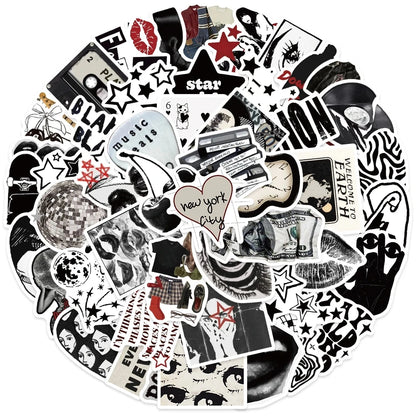 Large Retro Sticker Pack